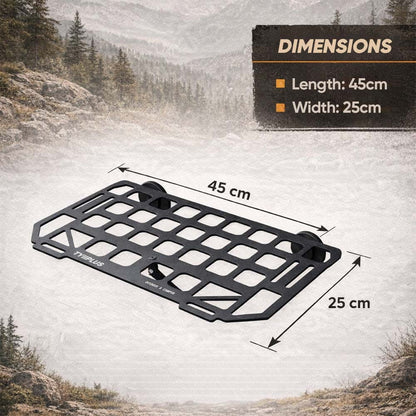 🚗Heavy-Duty Magnetic Vehicle Side Table | Portable Grid Camp Desk