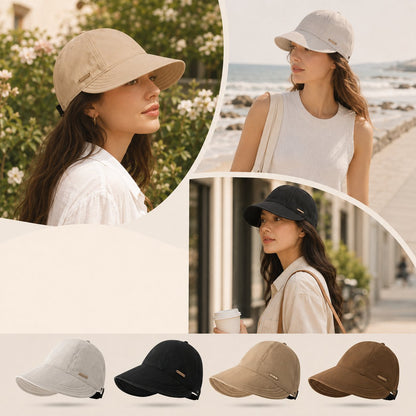 ☀️Women’s Ponytail Sun Hat – Lightweight Wide Brim Outdoor Cap for Beach, Travel & Gardening