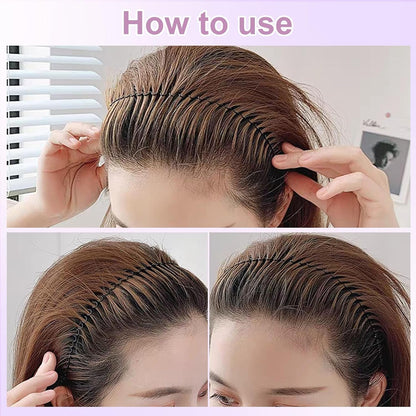 Stretchable U-Shape Hair Finishing Combs (A Set of 3Pcs)