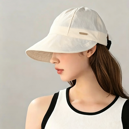 Women's Wide Brim Sun Visor Hat