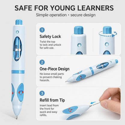 Back-to-School Essential Kids' Grip-Correcting Pencil