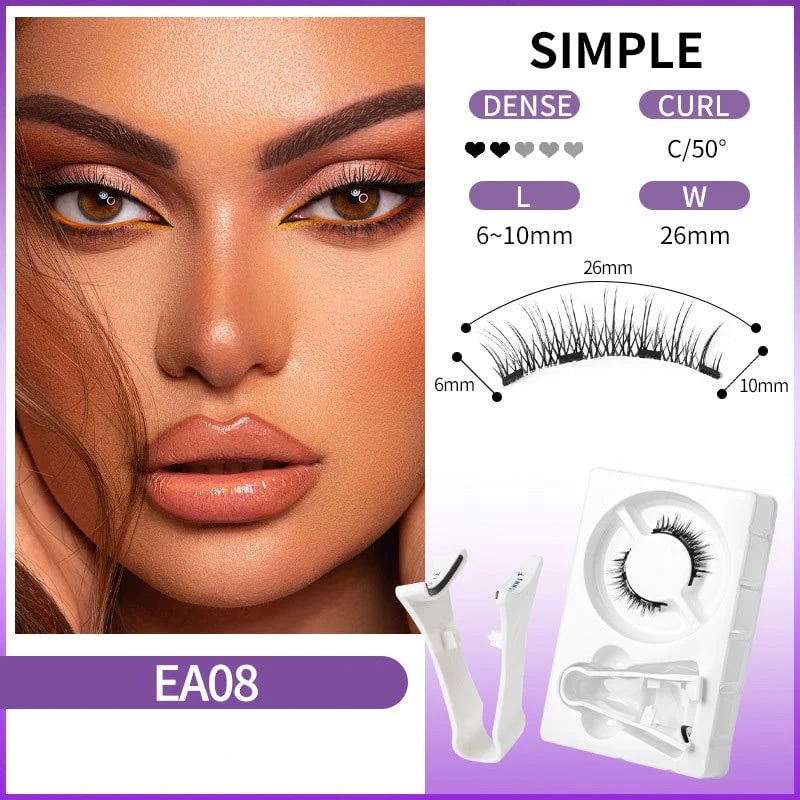 🎁 BUY 1 GET 1 FREE! ✨💗Reusable Magnetic Eyelashes with Applicator