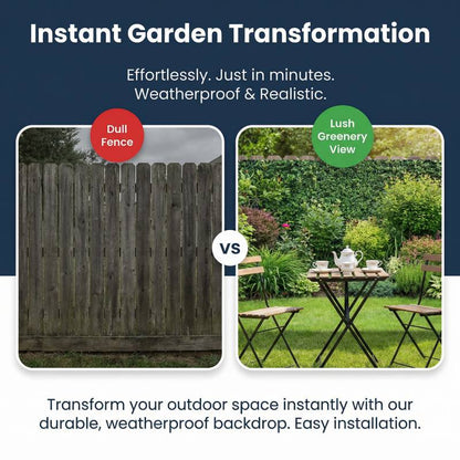 🔥Hot Sale 49% OFF🌱Garden Backdrop Instant Greenery Low-Maintenance Serenity