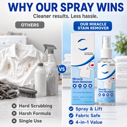 🌟 Stain Remover: Spray, Wipe, Gone.🧪