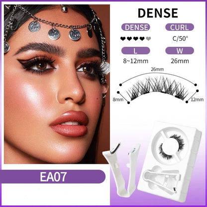 🎁 BUY 1 GET 1 FREE! ✨💗Reusable Magnetic Eyelashes with Applicator