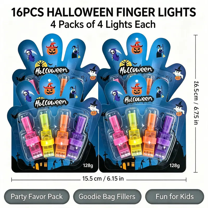 🎃 Spooky Pattern Finger Projector Lights