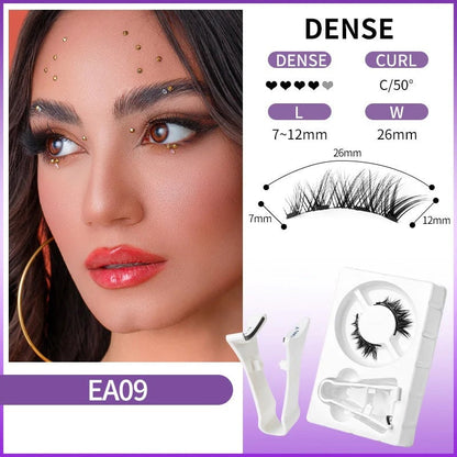 🎁 BUY 1 GET 1 FREE! ✨💗Reusable Magnetic Eyelashes with Applicator