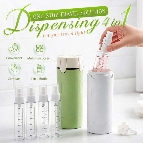 4 in 1 Travel Dispenser