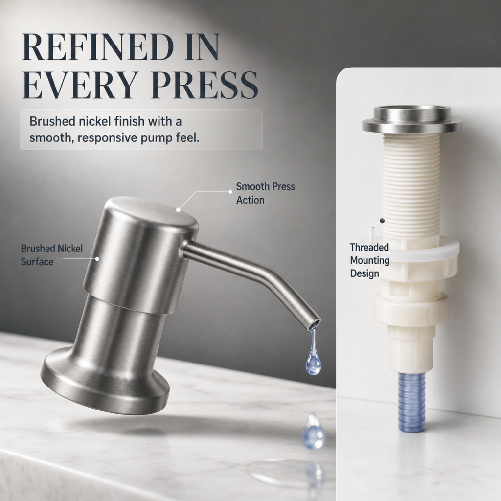 Kitchen Sink Dish Soap Dispenser