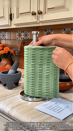 Tearable Plush Cleaning Cloth Roll
