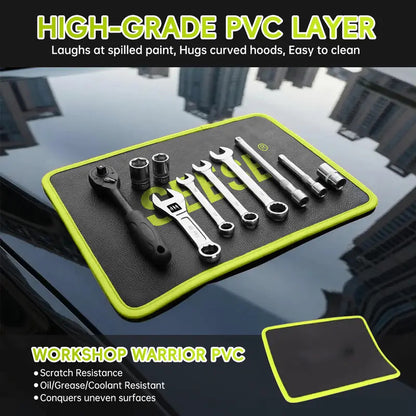 🧲 Flexible Magnetic Tool Mat & Tray Set 🔧