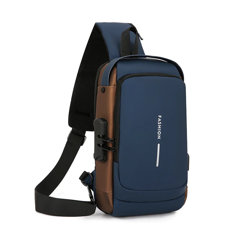 anti-theft-sling-bag-with-rfid-blocking-password-lock-water-resistant-crossbody-shoulder-bag-adjustable-strap-durable-nylon-multi-pocket-6205