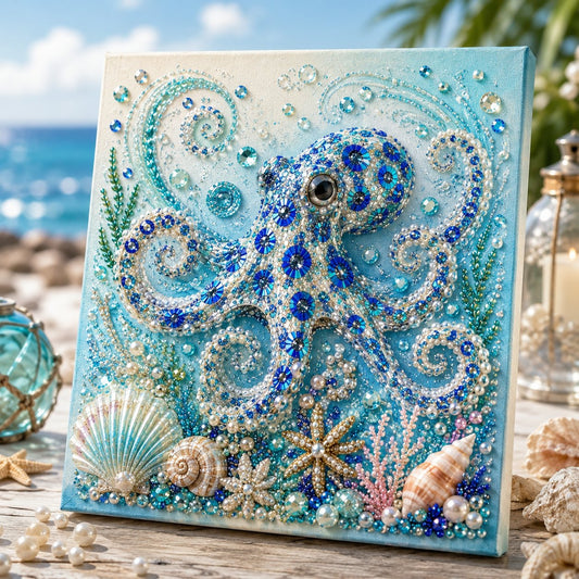 🌊 Ocean Theme Pearl Art DIY Kit