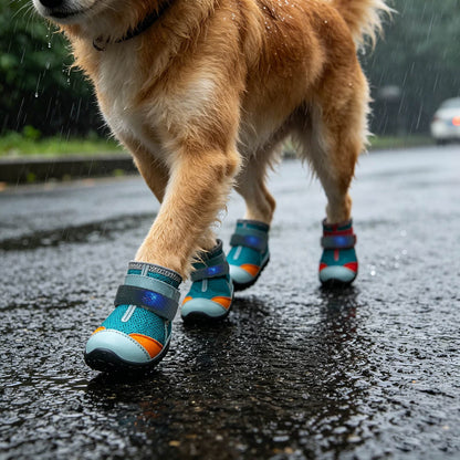 🐾✨LED Motion Activated Light Up Pet Boots
