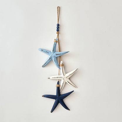 💥LAST DAY 50% OFF🔥Mediterranean Decorative Starfish & Fish Hanging Ornaments
