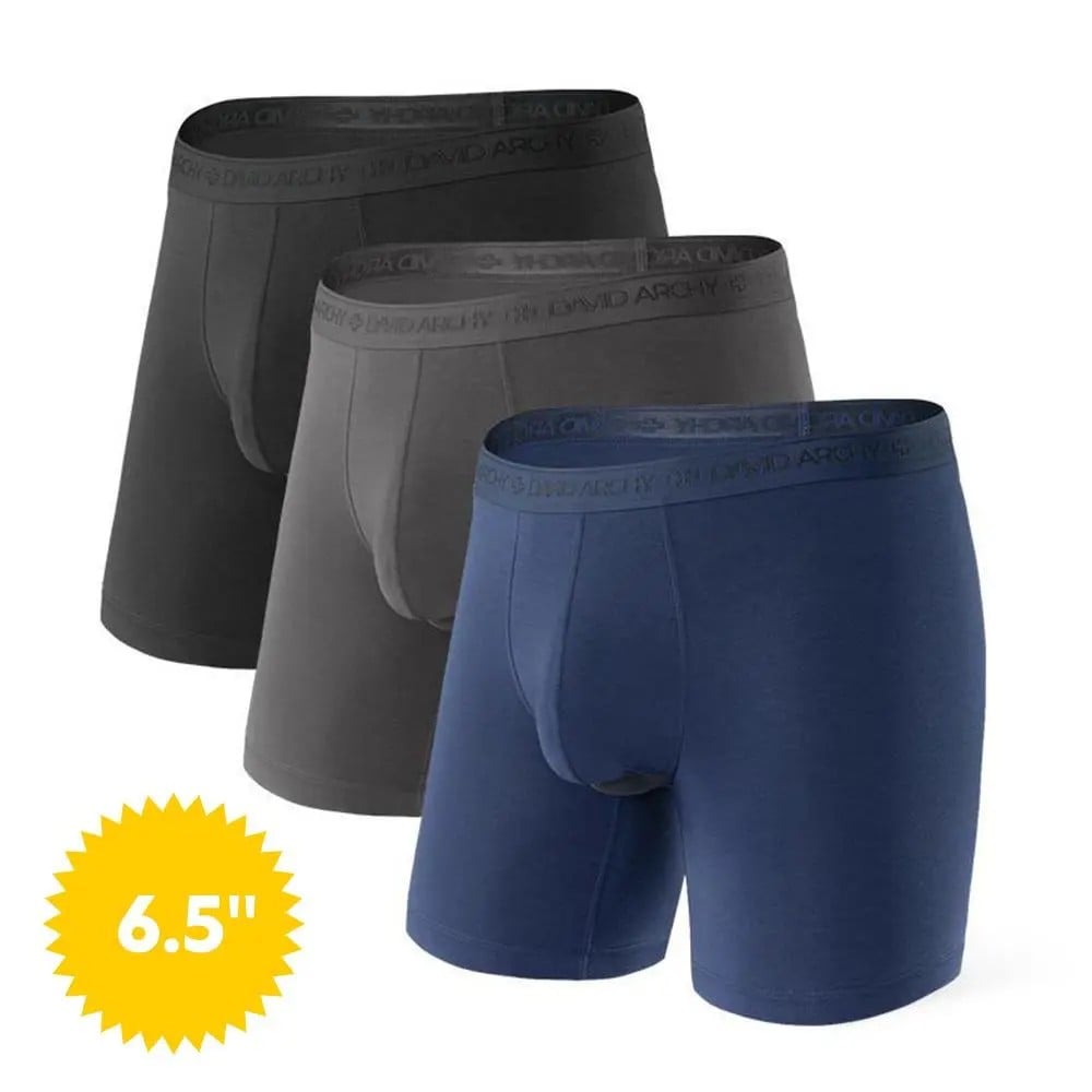 ⚡Hot Sales 49% OFF🔥Men's Dual Pouch Micro Modal Trunks - 4-Pack Basic 2.5in Spandex Natural Fabric Menswear