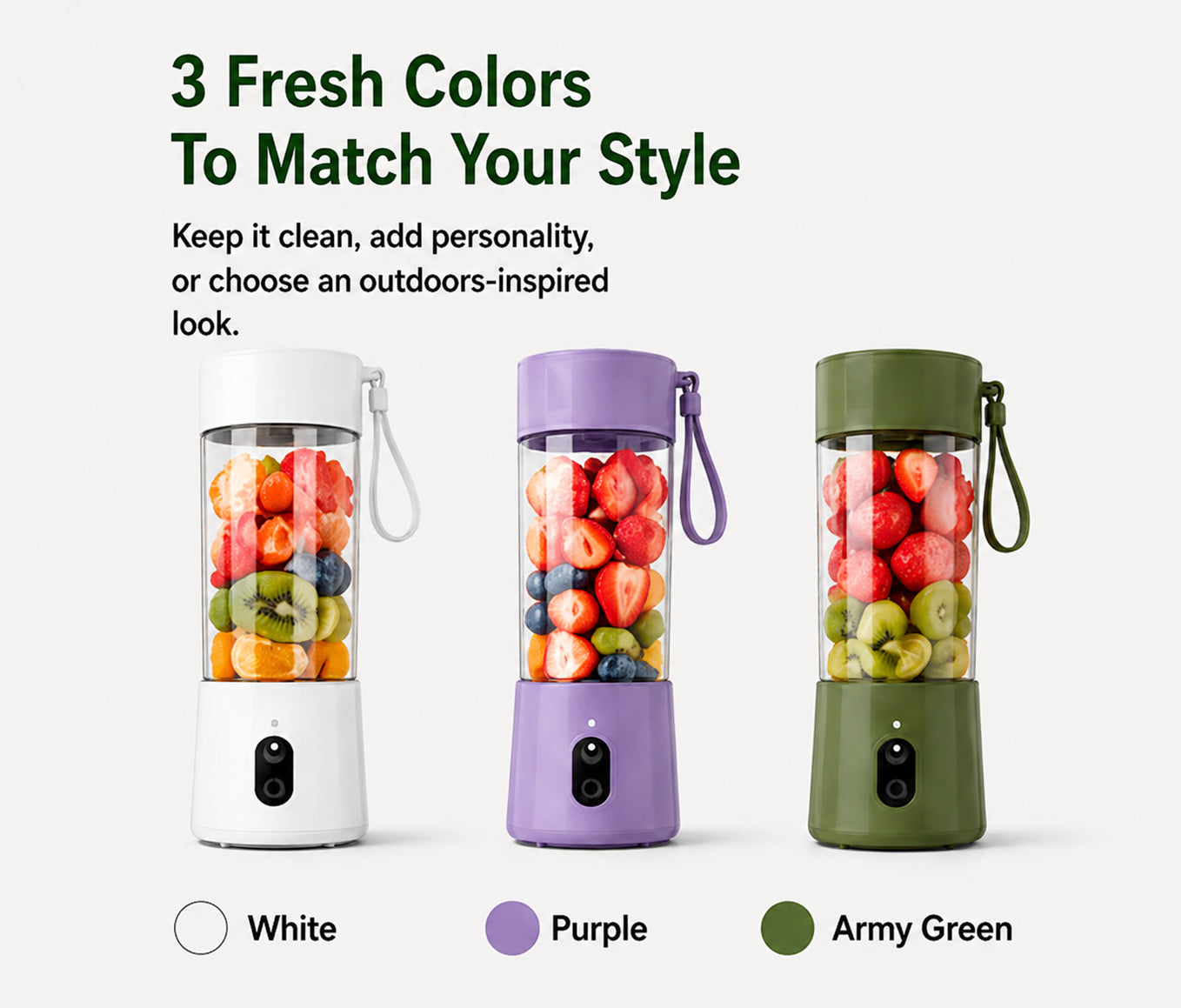 🥤Portable Blender Personal Electric USB