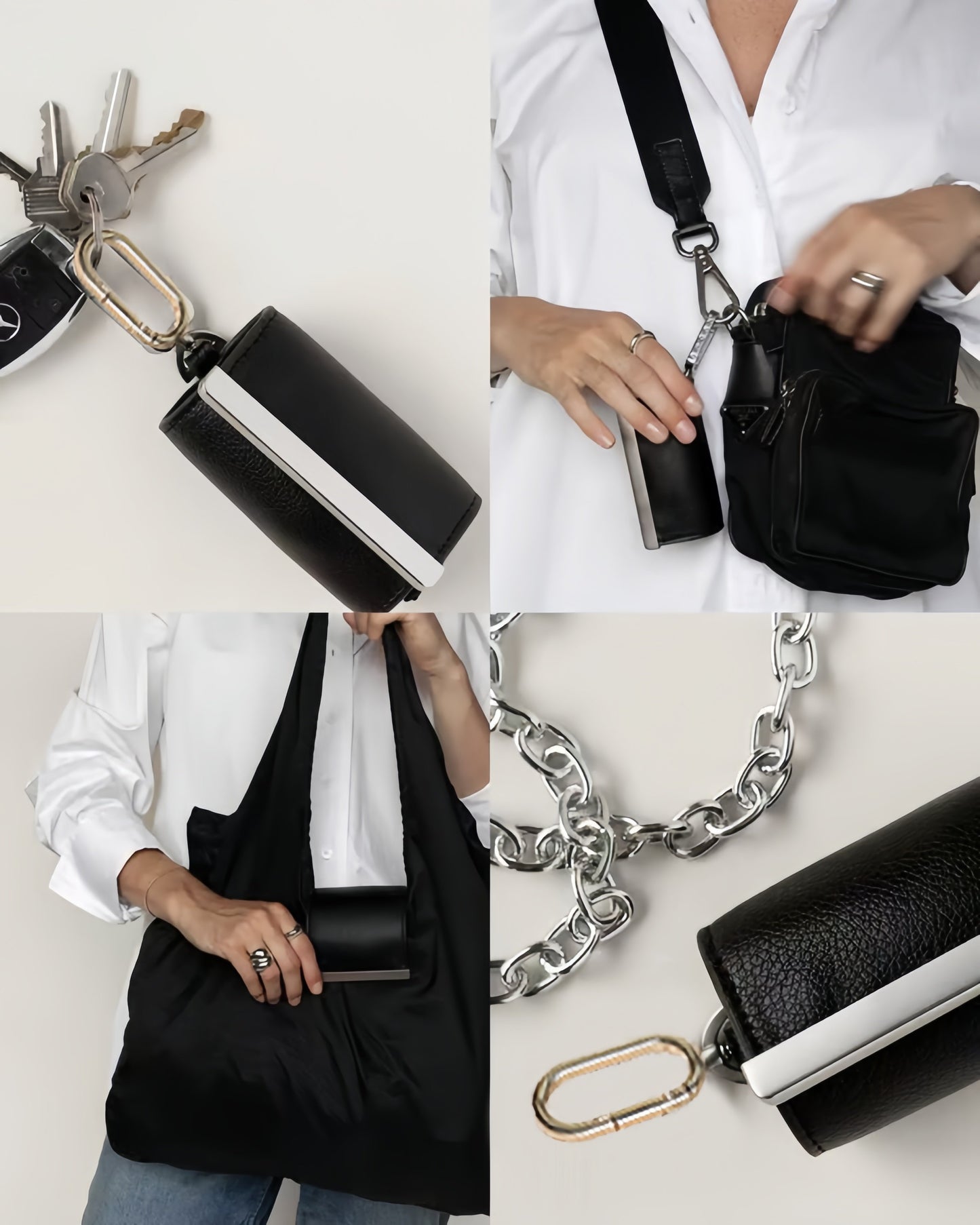 🔥Foldable Keychain Tote Bag