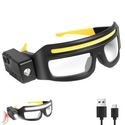 Rechargeable LED Glasses Headlamp