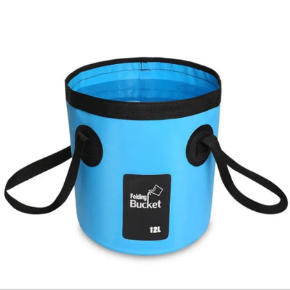 Portable Foldable Water Bucket - Perfect for Fishing, Camping, Traveling!!