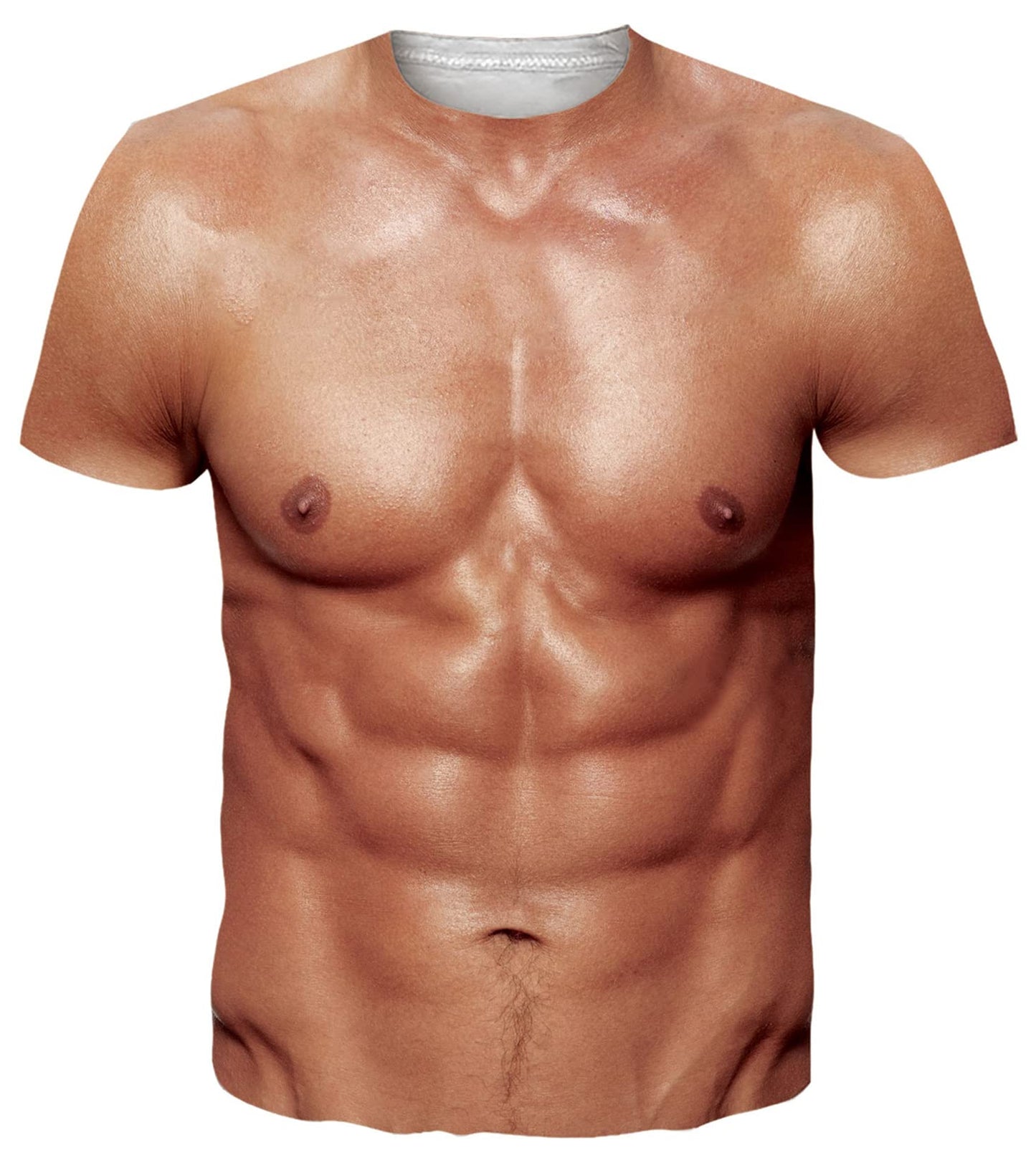 3D Muscle Fake Muscle T-Shirt