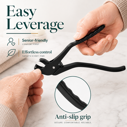 Heavy Duty Curved Tip Toenail Clipper - Long Handle Ergonomic Design for Thick Nails & Seniors