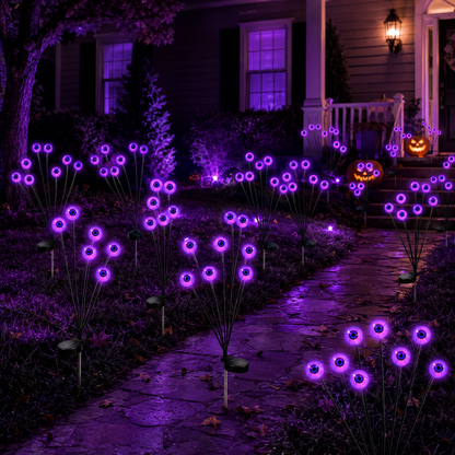 Solar Swaying Eyeball Halloween Lights 👁️✨