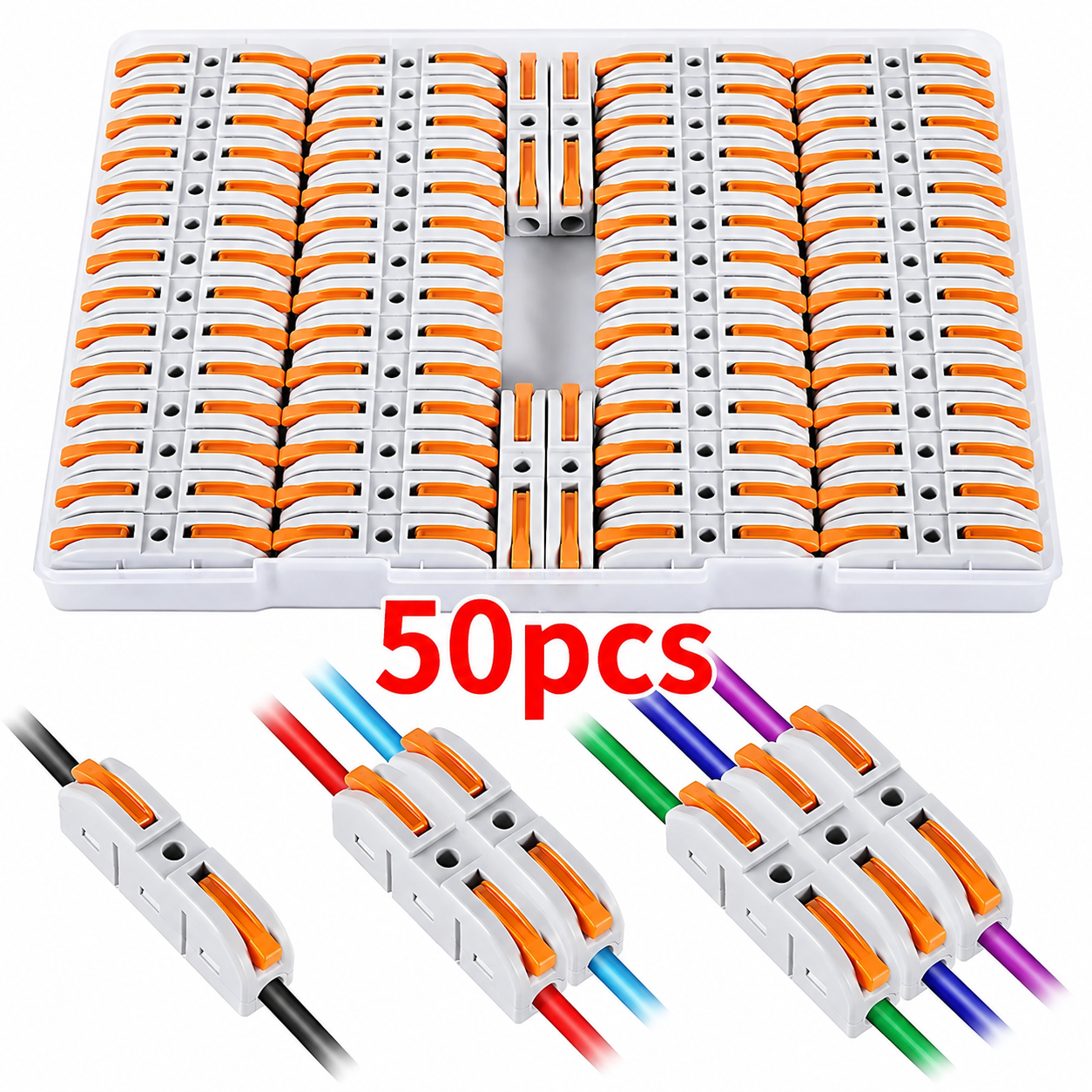 Push-In Lever Wire Connector Kit