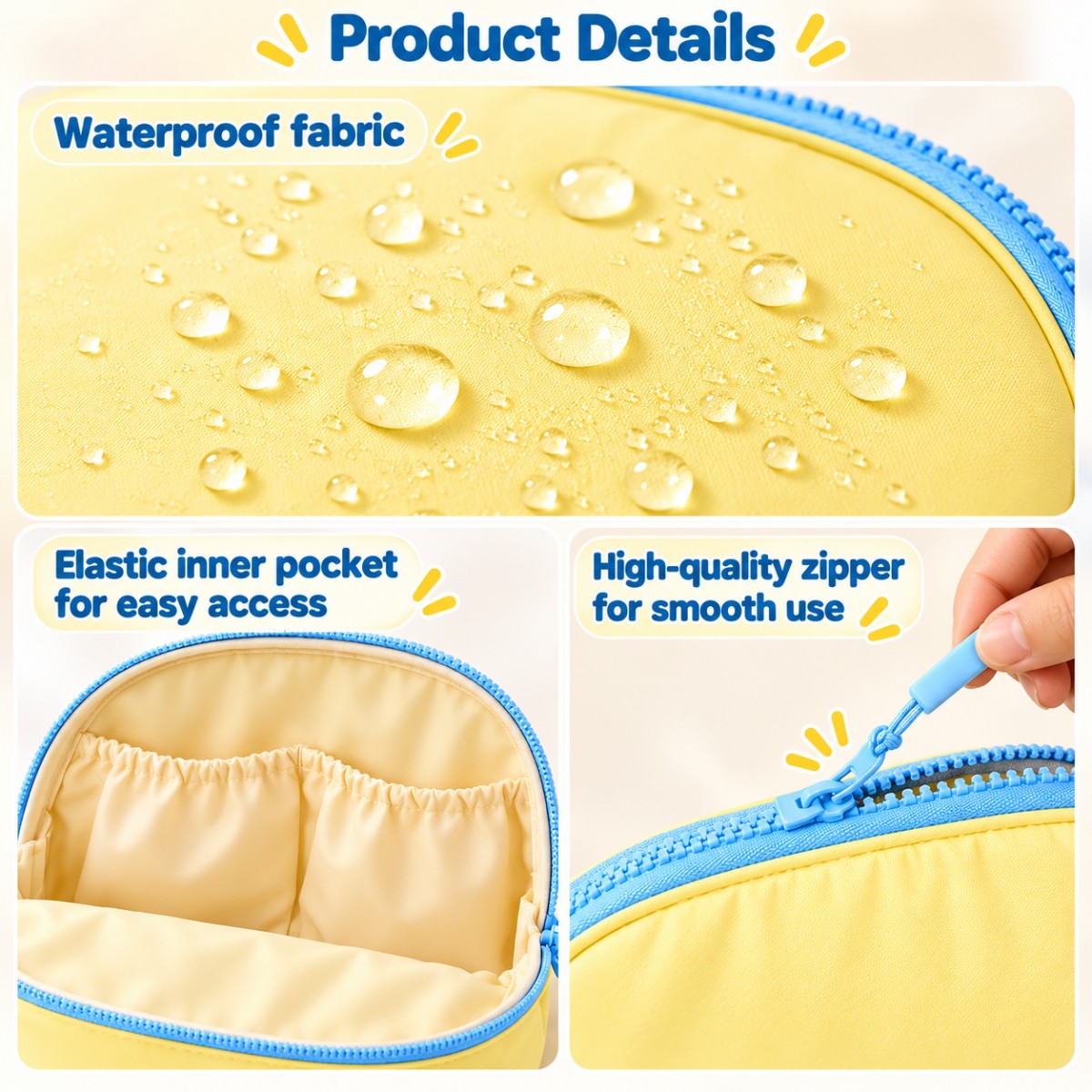 3-in-1 Travel Underwear Storage Bag | Bra Panties Socks Organizer Pouch 🧳