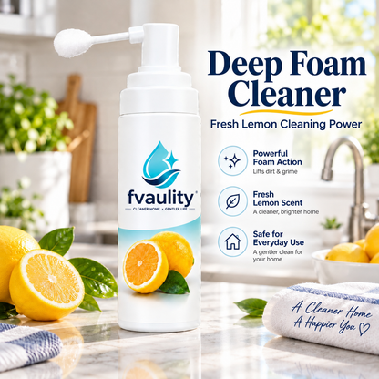 🫧 Multi-Purpose Foam Cleaner – Powerful Spray for Car & Home Surfaces ✨