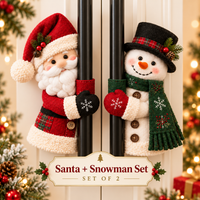 Santa & Snowman