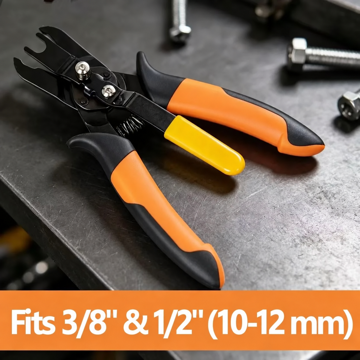 🔧 Heavy-Duty Push-to-Connect Fitting Remover Pliers – One-Hand Air Hose Disconnect Tool for Automotive & Pneumatic Lines ⚡
