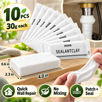 🧱 Quick Wall Repair Putty 🔧 Moldable Hole Crack & Gap Filler for Drywall Concrete & Home Repairs 🏠