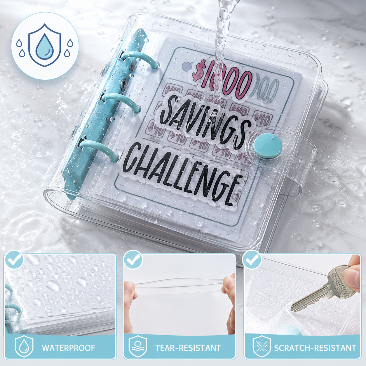 💵 Mini Money Saving Challenge Budget Binder