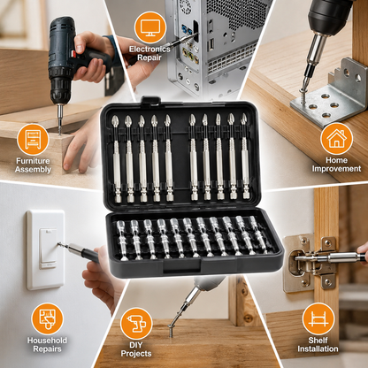 🪛 PH2 Magnetic Impact-Resistant Screwdriver Bit Set