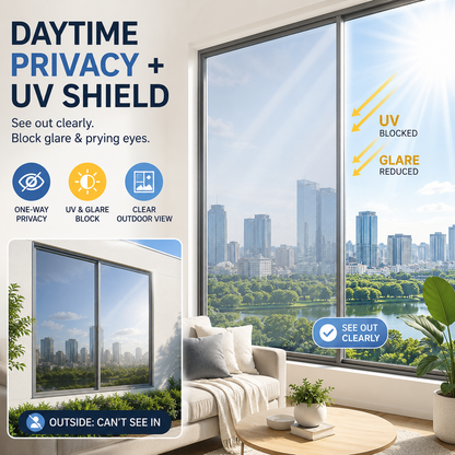 🪟 One-Way Privacy Window Film