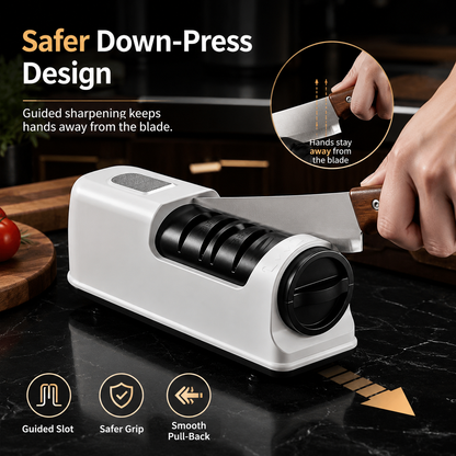 🔪 Automatic Electric Knife Sharpener