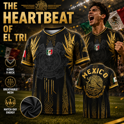 ⚽️ Mexico Aztec Soccer Jersey 2026