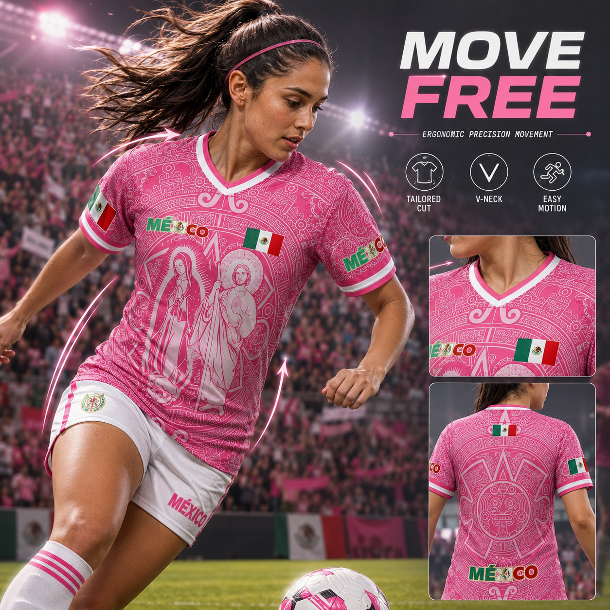 ⚽️ Mexico Virgencita & San Juditas Soccer Jersey 2026