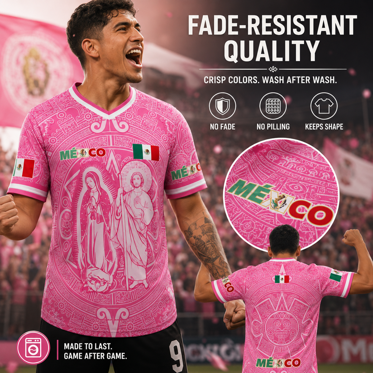 ⚽️ Mexico Virgencita & San Juditas Soccer Jersey 2026