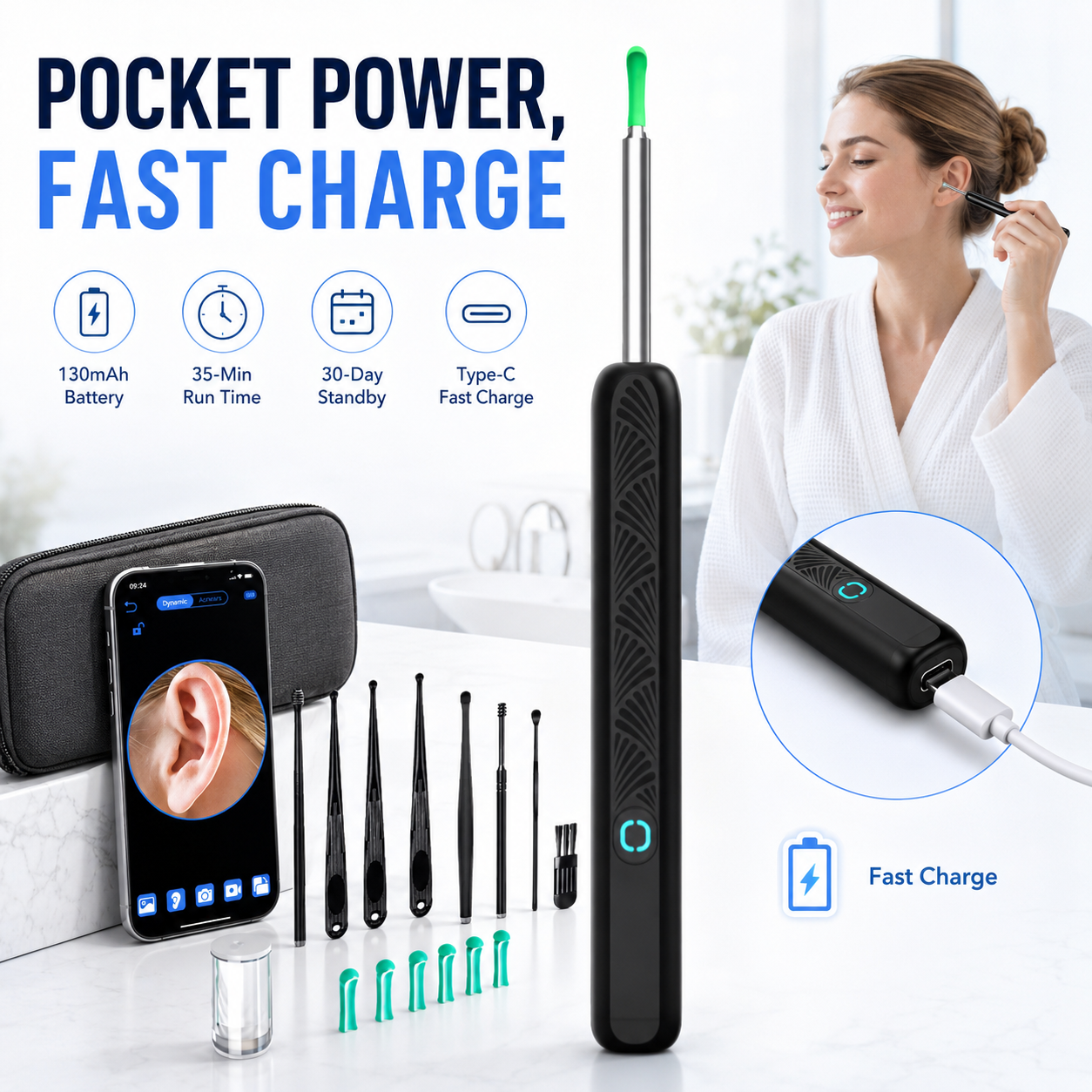 👂 Smart Visual Ear Wax Removal Tool