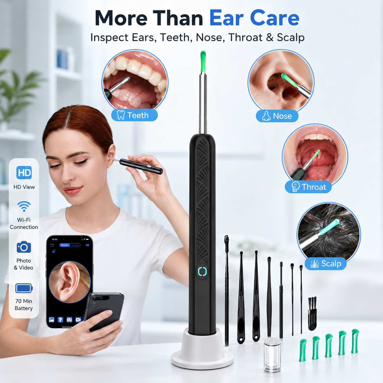 👂 Smart Visual Ear Wax Removal Tool