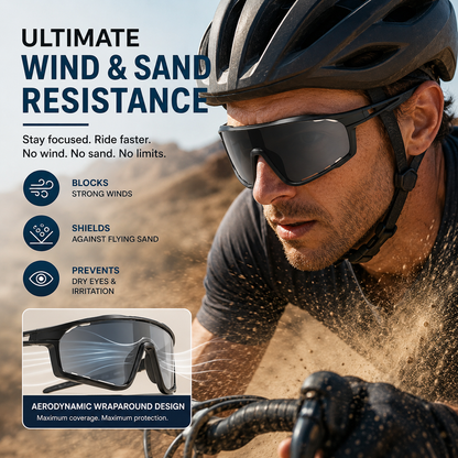 Photochromic UV-Protective Sports Sunglasses 🕶️☀️