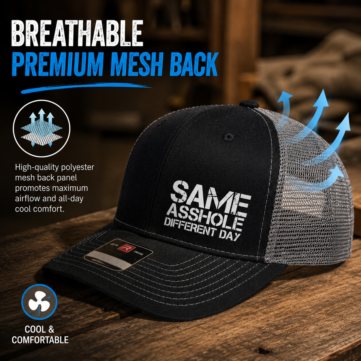 Unisex Funny Sarcastic Slogan Trucker Hat