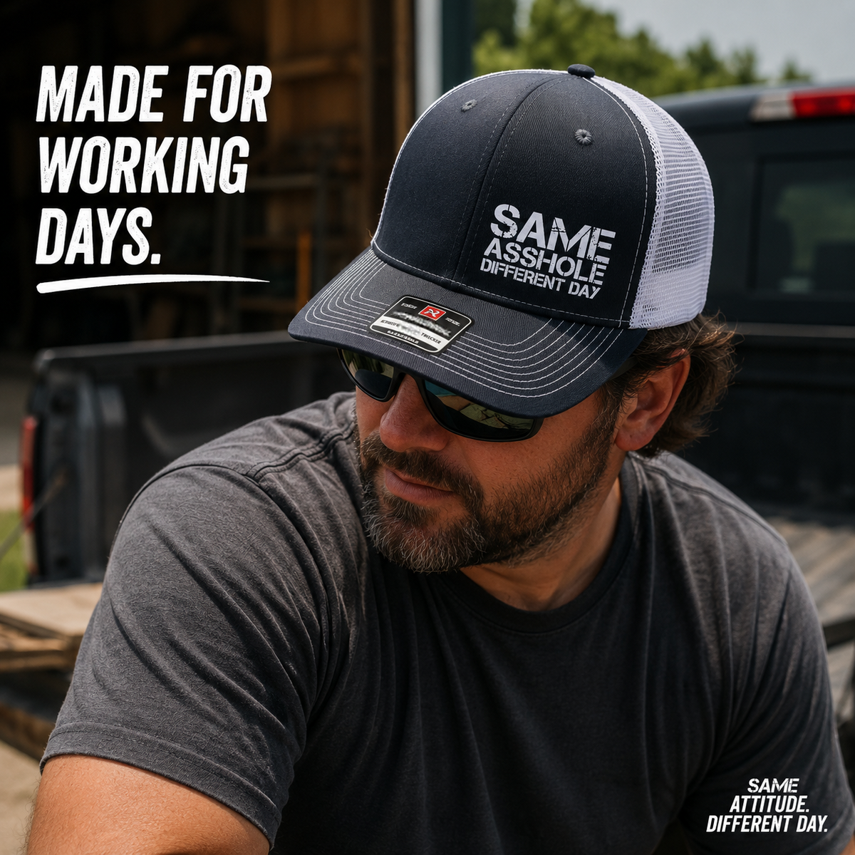 Unisex Funny Sarcastic Slogan Trucker Hat