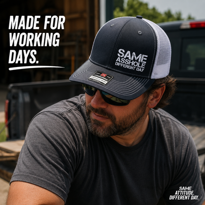 Unisex Funny Sarcastic Slogan Trucker Hat