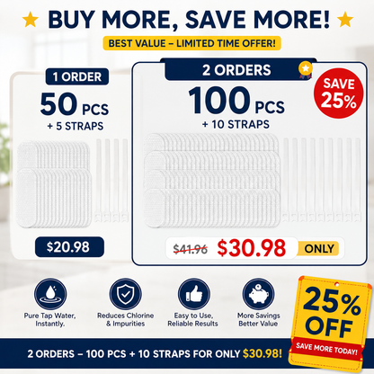 🚰 Universal Cotton Faucet Filter Bags