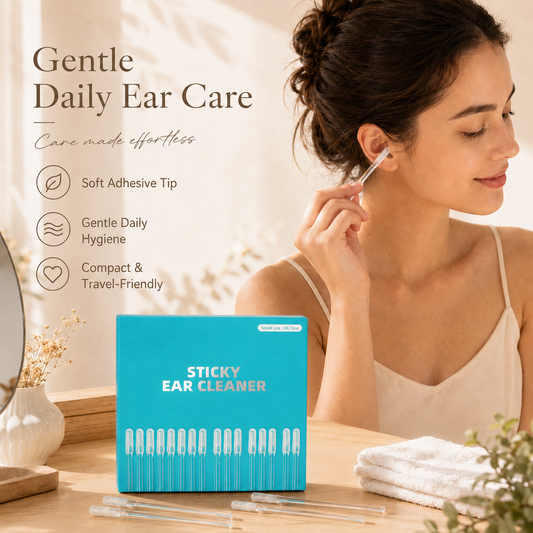 Reusable Sticky Ear Cleaning Sticks (24-Pack)