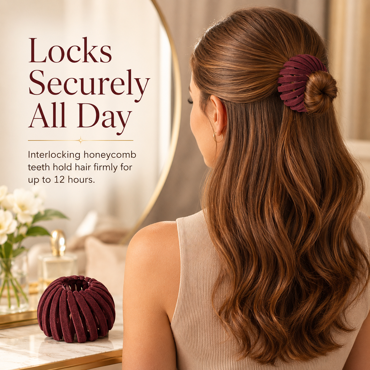 Lazy Girl's 3-Second Magic Nest Styler