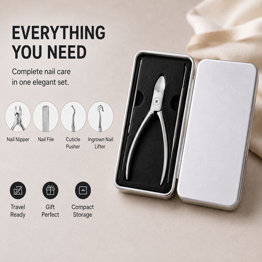 ✂️Professional Heavy-Duty Ingrown Toenail Clippers Set | Stainless Steel